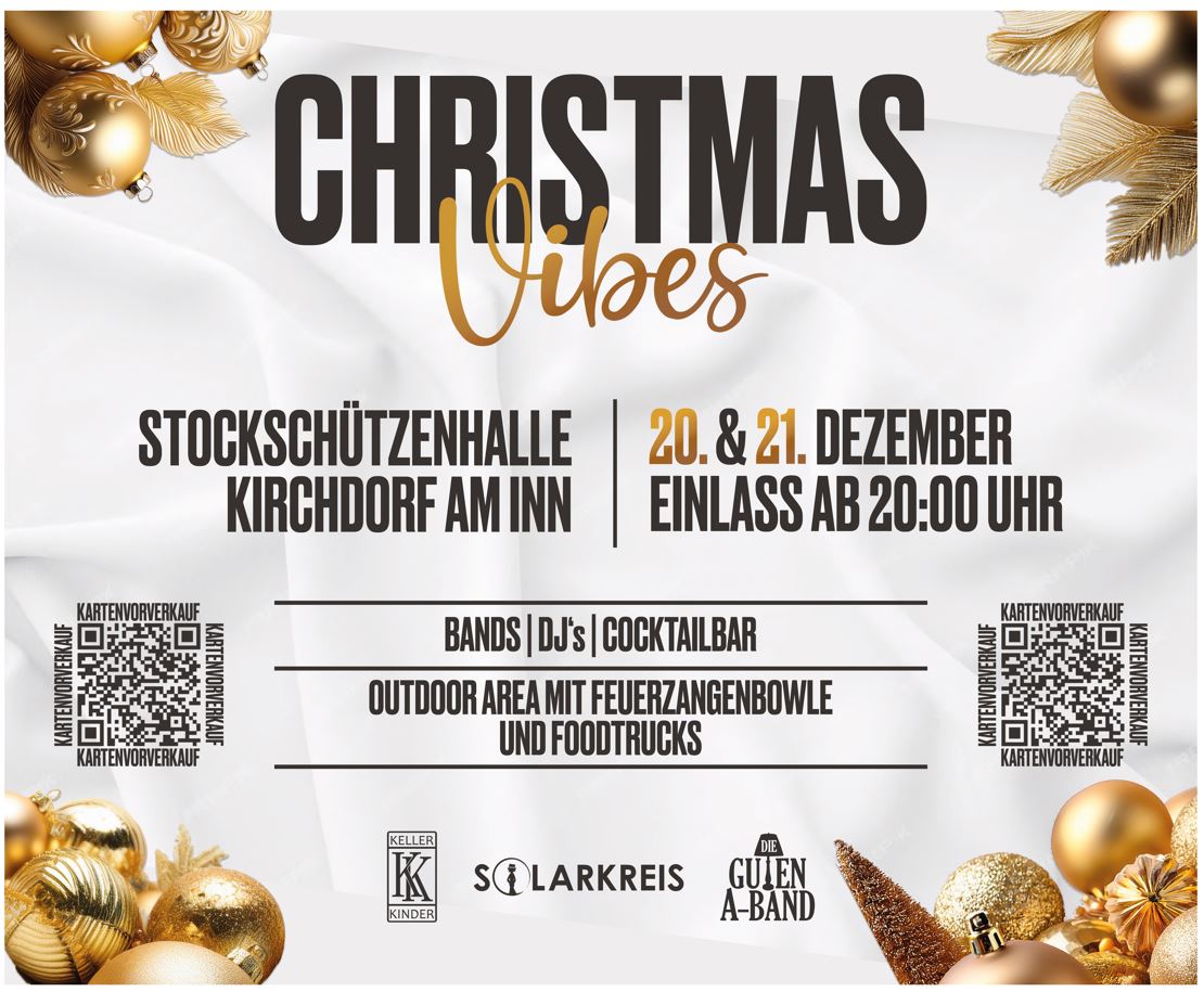 Link zu der Veranstaltung Christmas Vibes - 2 Tagesticket